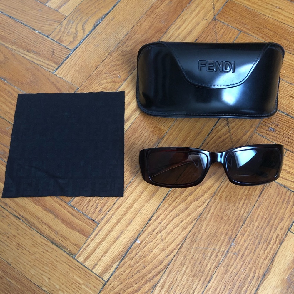 Fendi Sunglasses FS300 Brown/Gold